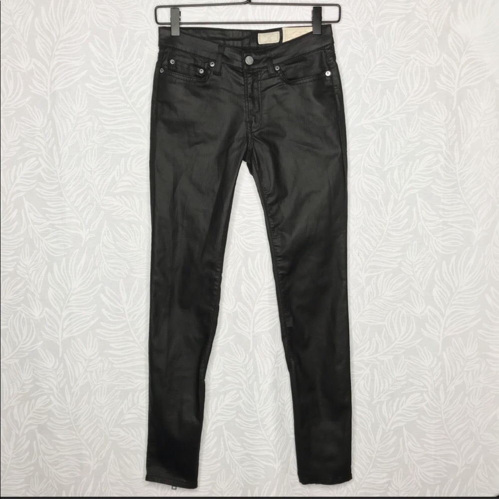 AllSaints Brodie Black Skinny Jeans